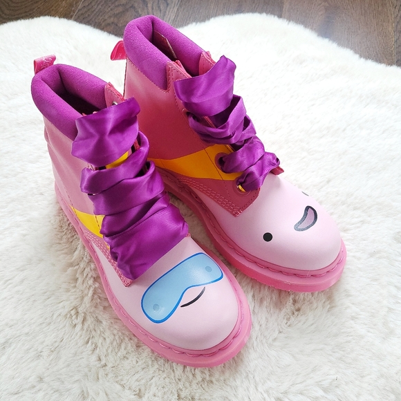 Dr. Martens x Adventure Time Princess Bubblegum Limited Edition Barbiecore Boot - Picture 10 of 16
